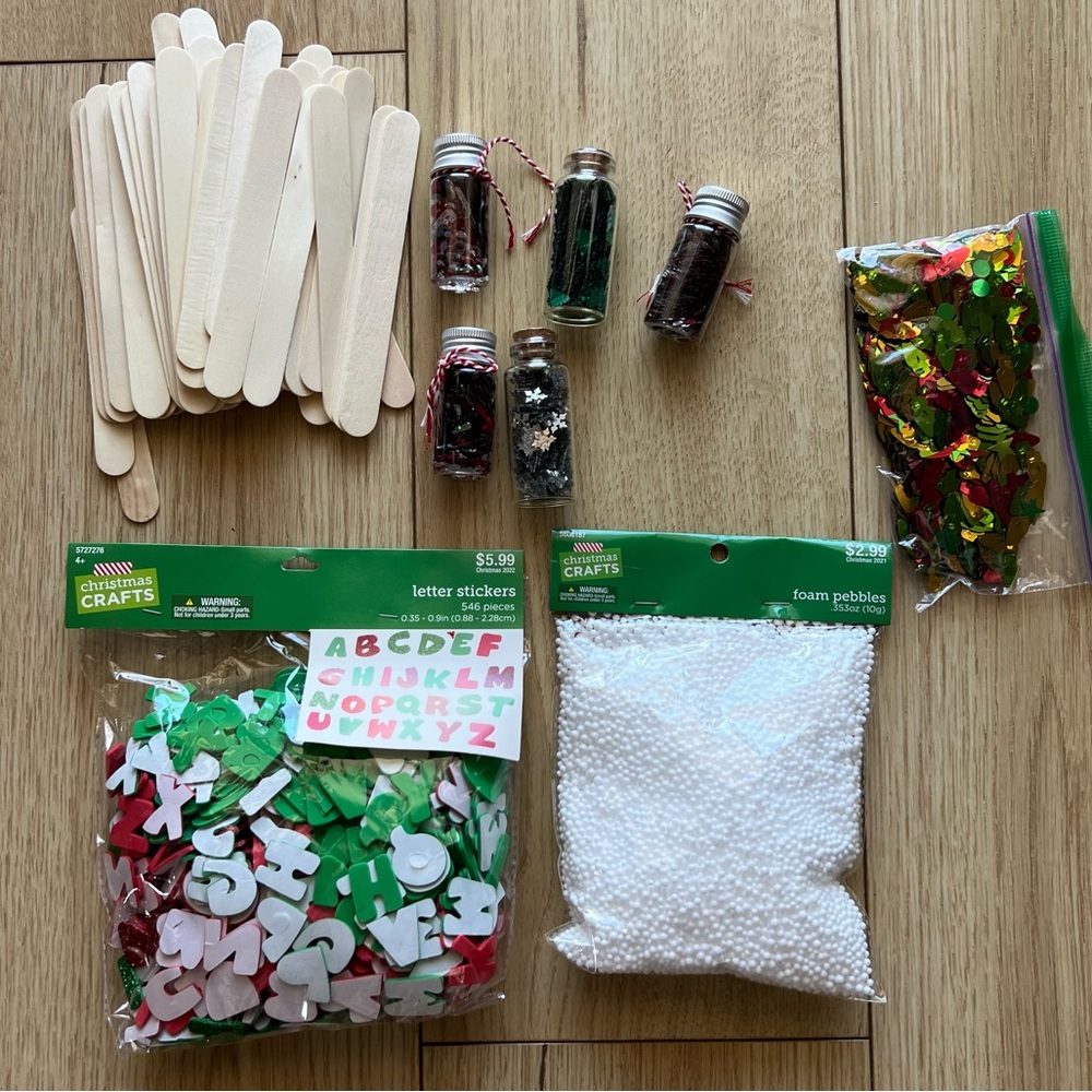 Christmas Craft Supply Bundle - Holiday - Art Supplies - Picture 4 of 5